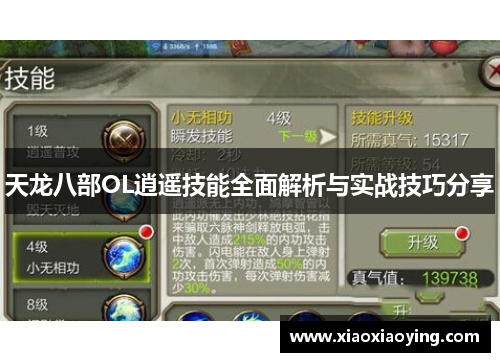 天龙八部OL逍遥技能全面解析与实战技巧分享
